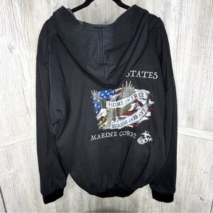 The Bradford Exchange US Marine Corps Hooded Jacket